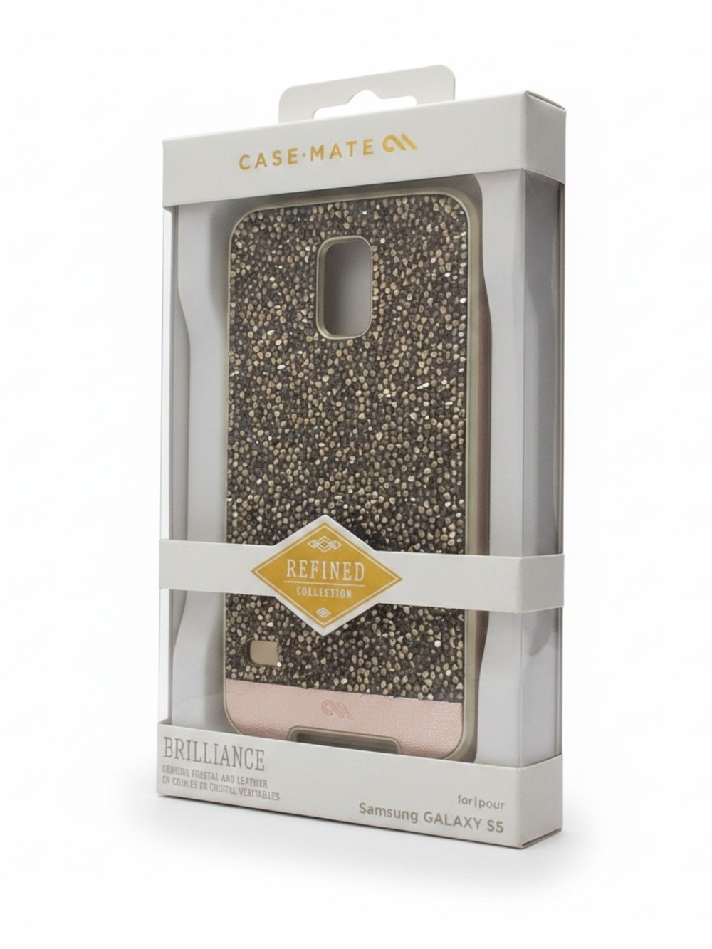 case-mate Brilliance Samsung Galaxy S5 Case - Gold and Pink